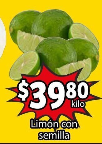 Limon con Semilla