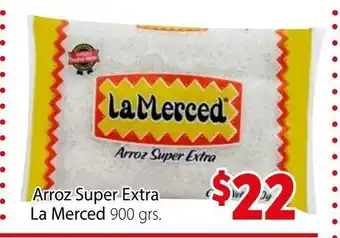 Arroz Super Extra La Merced 900 grs