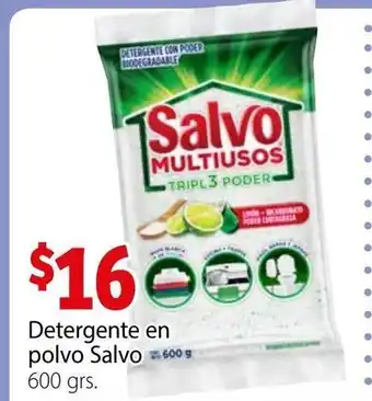 Detergente en polvo Salvo 600 grs