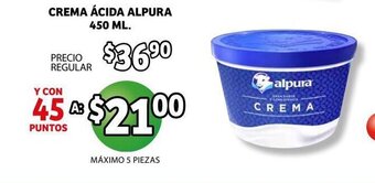 Crema Acida Alpura 450 ml