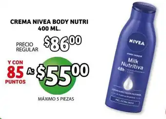 Crema Nivea Body Nutri 400 ml