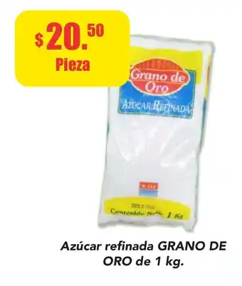 Azucar refinada GRANO DE ORO de 1 kg