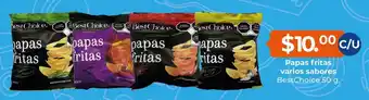 Papas fritas varios sabores Bestchoice 50g