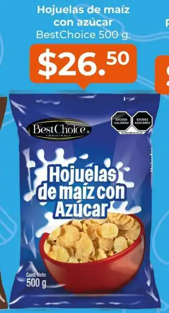 Hojuelas de maiz con azucar BestChoice 500g