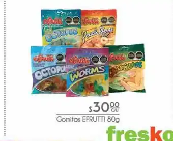 Gomitas efrutti 80 g