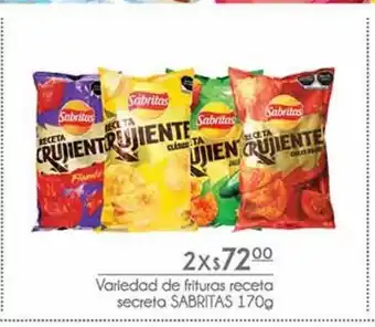 Fresko Frituras receta secreta sabritas 170 g oferta
