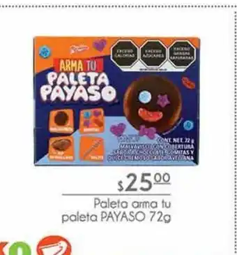 Fresko Paletas arma tu paleta payaso 72 g oferta