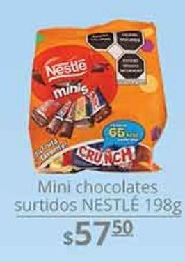 Mini chocolates surtidos nestlé 198g