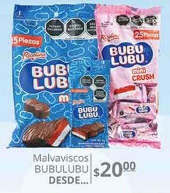 La Comer Malvaviscos bubulubu oferta