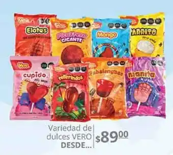 La Comer Variedad de dulces vero oferta