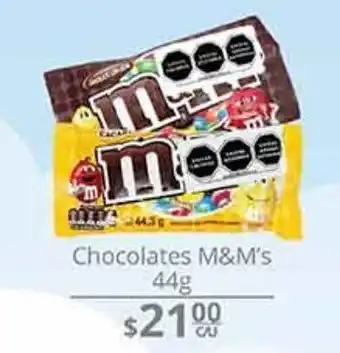 La Comer Chocolates m&m's 44g oferta