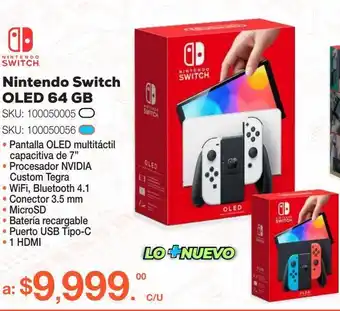 RadioShack Nintendo switch oled 64 gb oferta