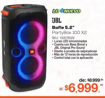 RadioShack Bafle 5.2” partybox 100 x2 oferta