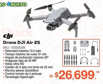 RadioShack Drone dji air 2s oferta