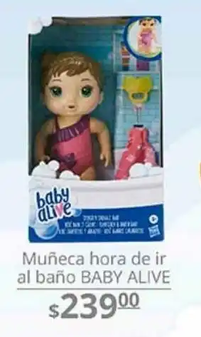 La Comer Muñeca hora de ir al baño baby alive oferta