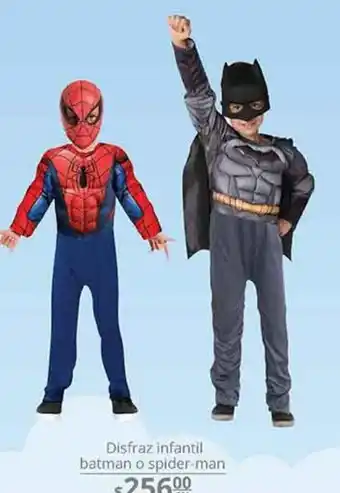 La Comer Disfraz infantil batman o spiderman oferta