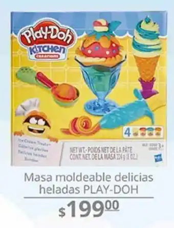 Masa moldeable delicias heladas play-doh