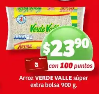 Soriana Híper Arroz Verde Valle Super extra bolsa 900g oferta