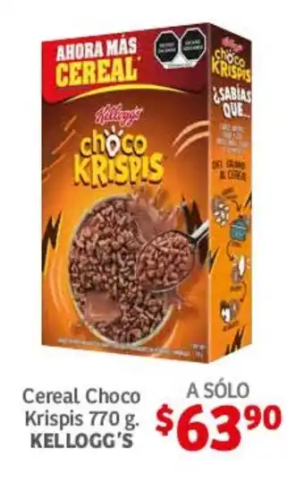 Soriana Híper Cereal Choco Krispis 770g KELLOGG'S oferta