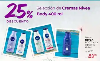 Nivea body milk