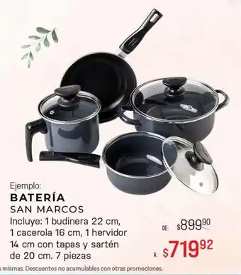 Woolworth Batería san marcos oferta