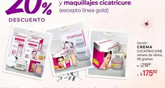 Cremas cicatricure