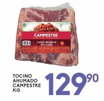 Alsuper Tocino ahumado campestre kg oferta