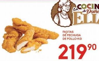 Alsuper Fajitas de pechuga de pollo kg oferta