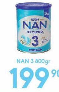 Alsuper Nan 3 800g oferta