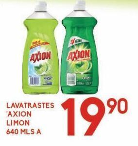 Alsuper Lavatrastes axion limon 640ml oferta