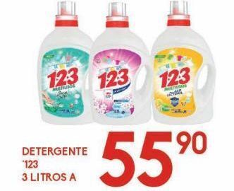 Alsuper Detergente 123 3lt oferta