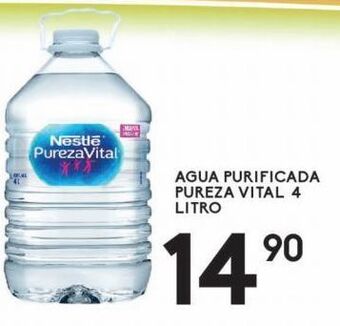 Alsuper Agua purificada pureza vital 4 l oferta