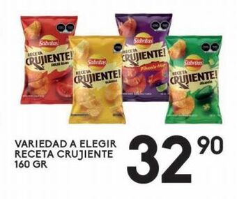 Alsuper Receta crujiente sabritas 160g oferta