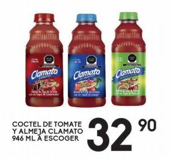 Alsuper Coctel de tomate y almeja clamato 946ml oferta