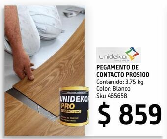 Pegamento de contacto pro5100 3.75 kg