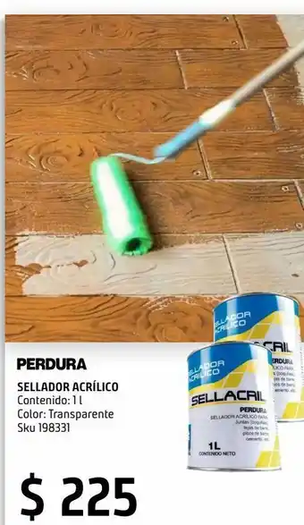 Sodimac Homecenter Sellador acrílico transparente 1 lt oferta