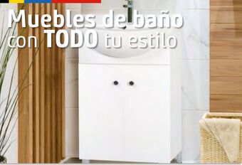 Sodimac Homecenter Mueble de baño blanco 50x43x84 cm oferta