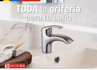 Monomando de lavabo moderna