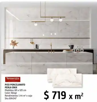 Piso 60x120 cm perla onix