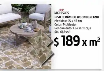 Sodimac Homecenter Piso cerámico woonderland 45x45cm oferta