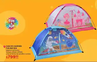DelSol Casa de campaña fun and sun oferta