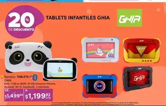DelSol Tablets infantiles ghia oferta