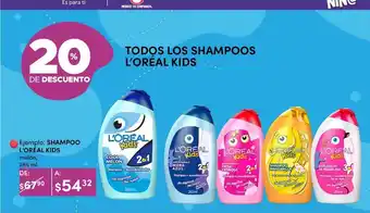 DelSol Shampoo l'oreal kids oferta