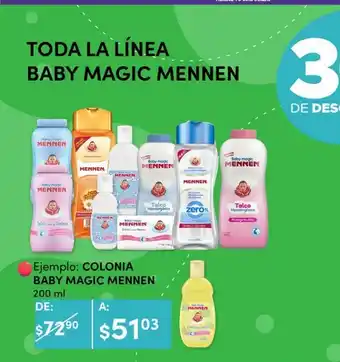 DelSol Colonia baby magic mennen oferta