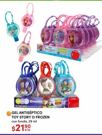 DelSol Gel antiseptico toy story o frozen oferta