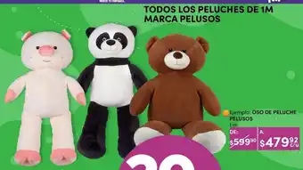 Woolworth Todos los peluches de 2 m marca pelusos oferta