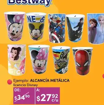 Alcancia metalica