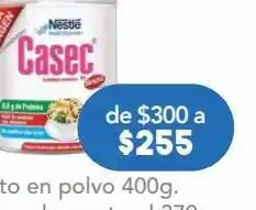 Suplementos alimenticios casec nestlé
