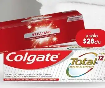 Farmacia San Pablo Colgate total 12 clean mint pasta dental x 65 ml oferta