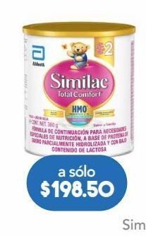 Farmacia San Pablo Similac total comfort etapa 2 fórmula infantil para niños de 1 a 3 años con hmo oferta
